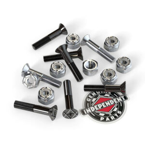 Independent Genuine Parts Black/Silver Hardware 1" Phillips