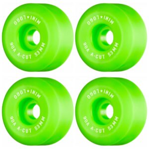 MINI-LOGO WHEELS A-CUT #2 green 52 MM 101A
