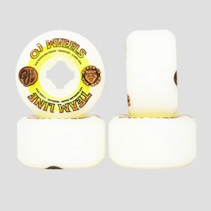 oj wheels Team Line Original White Green/Orange Nomads 53mm 99a