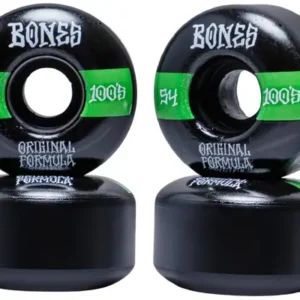 Bones Wheels OG 100's V4 Wide 54mm 100A