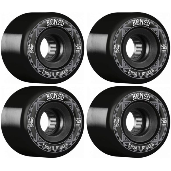 Bones Wheels ATF Rough Riders Runners 56mm 80a (black)