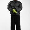 WASTED PARIS Fusion Puffer Jacket (reversible) Black/Multi