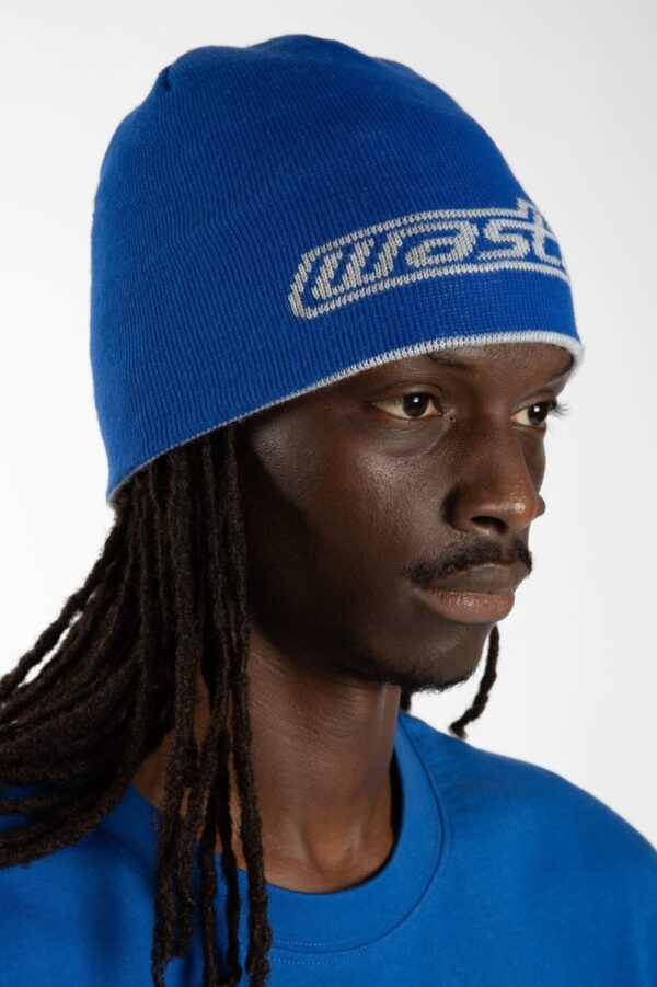 Wasted Paris Pulse Reverse Brow Beanie Arena Blue/Grey