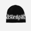 Wasted Paris United Reverse Brow Beanie Black/White