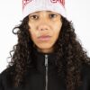 Wasted Paris United Reverse Brow Beanie Black/White
