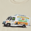 HUF TACO TRUCK T-SHIRT Stone