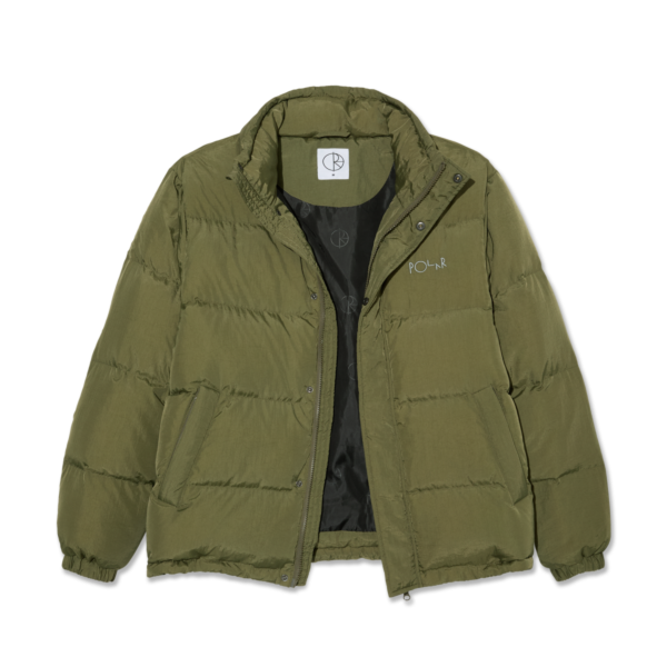 POLAR BASIC PUFFER JACKET ARMY GREEN