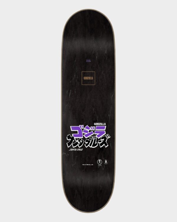 Santa Cruz X Godzilla Shin Knox Firepit Skateboard Deck 8.5in x 32.2"