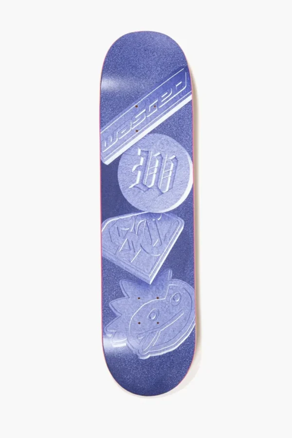 WASTED PARIS BOARD PULSE SKATEBOARD DECK 8,25"