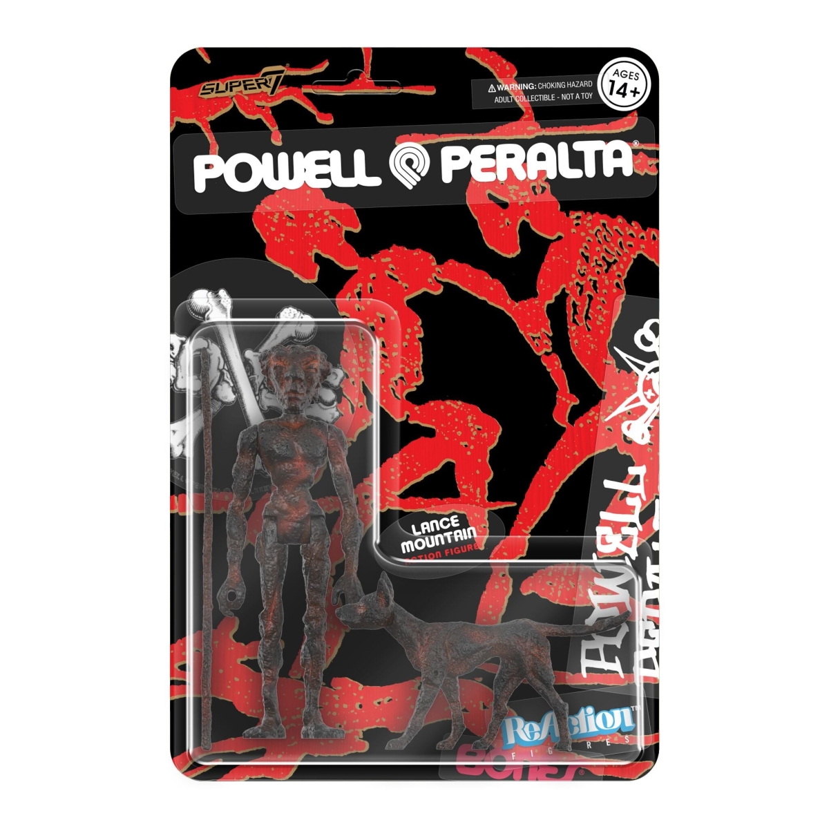 super 7 - Powell Peralta ReAction Figure Wave 3 Lance Mountain