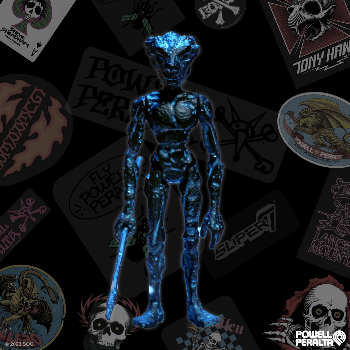 super 7 - Powell Peralta ReAction Figures Wave 1 Lance Mountain