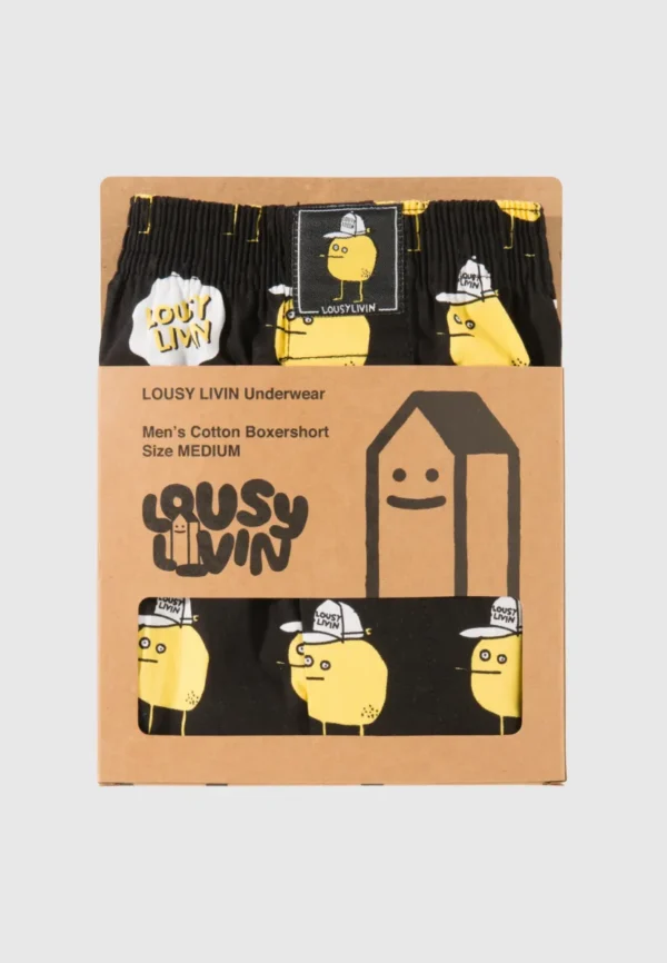 LOUSY LIVIN BOXERSHORTS ZITRONE