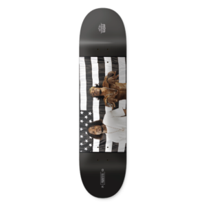 PRIMITIVE X INDEPENDENT STRIPE SKATEBOARD DECK 8,125"