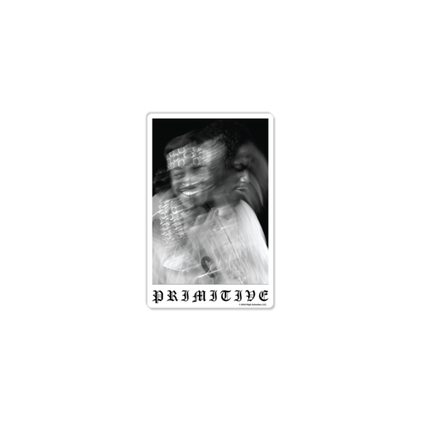 PRIMITIVE X OUTKAST JACKSON STICKER BLACK
