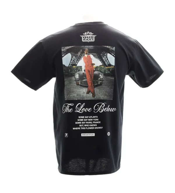 PRIMITIVE X OUTKAST REGAL T-SHIRT BLACK