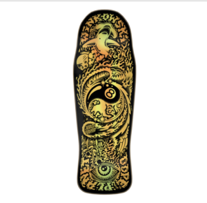 Santa Cruz WINKOWSKI DOPE PLANET SHAPED SKATEBOARD DECK 10,34"