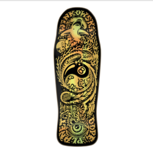 Santa Cruz WINKOWSKI DOPE PLANET SHAPED SKATEBOARD DECK 10,34"