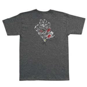 Santa Cruz X GODZILLA MECHA HAND T-SHIRT DARK HEATHER KIDS