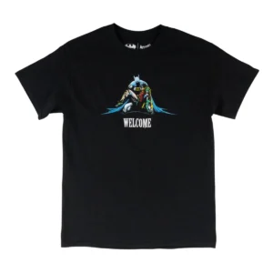 WELCOME X BATMAN DEATH IN THE FAMILY T-SHIRT BLACK