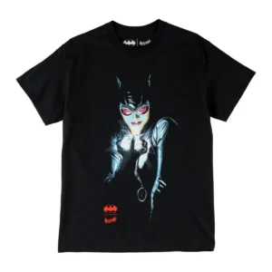 WELCOME X BATMAN SELINA T-SHIRT BLACK