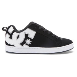 DC SHOES Court Graffik Black White Stancil