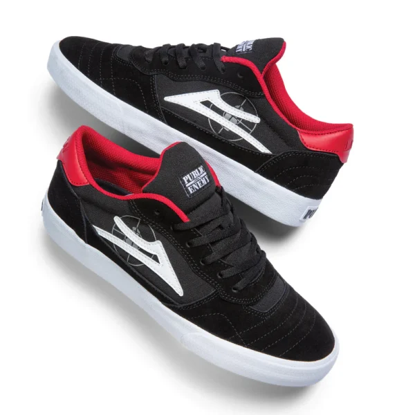 LAKAI FOOTWEAR CAMBRIDGE PUBLIC ENEMY BLACK