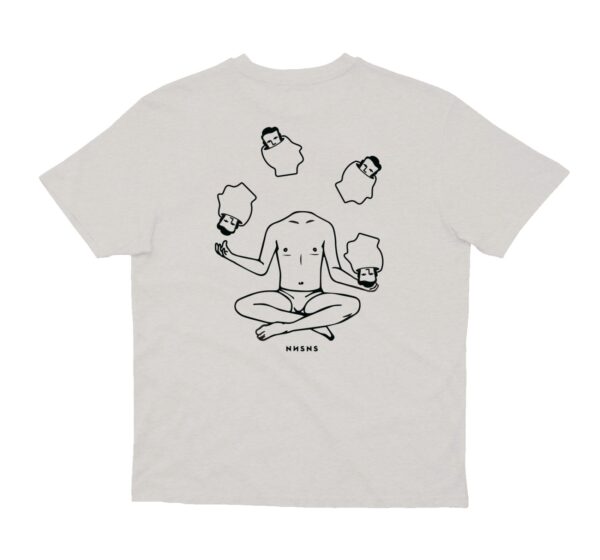 NNNSNS JUGGLING T-SHIRT CEMENT