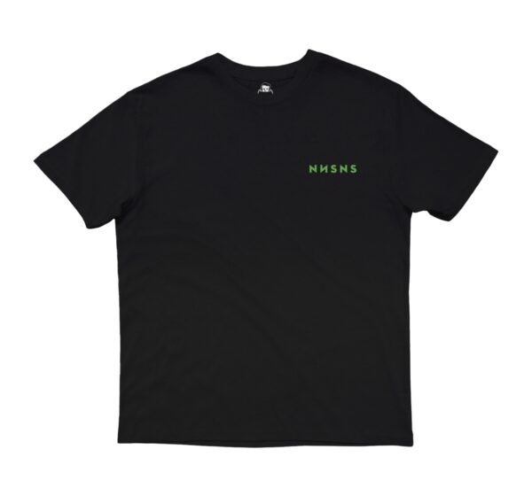 NNSNS PIXEL HEAD LOGO T-SHIRT BLACK