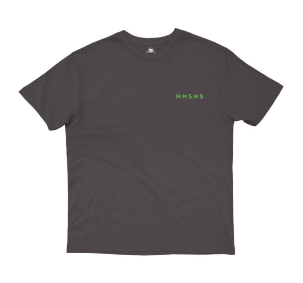 NNSNS PIXEL HEAD LOGO T-SHIRT Brown