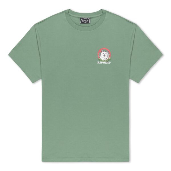 RIPNDIP NO SMOKING T-SHIRT LIGHT OLIVE