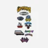WASTED CITY STICKER PACK 10p