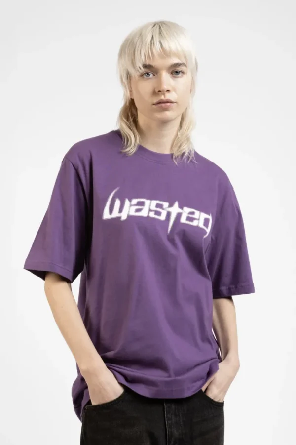 WASTED PARIS BLADE T-SHIRT purple