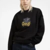 WASTED PARIS PREY CREWNECK BLACK