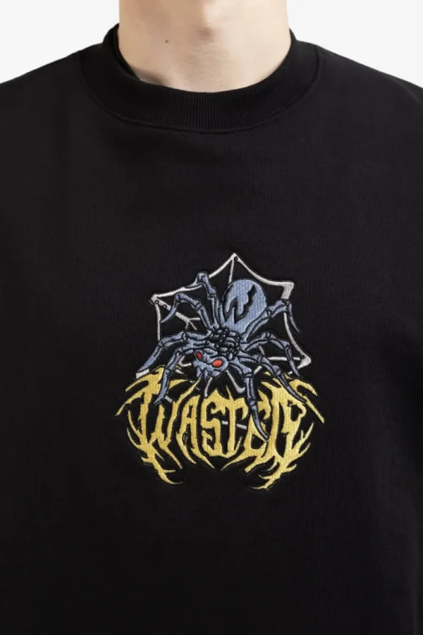 WASTED PARIS PREY CREWNECK BLACK