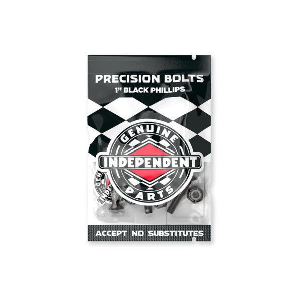 Independent Genuine Parts Black Hardware 1" Phillips