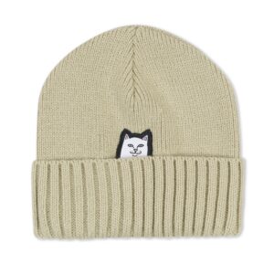 RIPNDIP LORD NERMAL BEANIE LIGHT MOSS