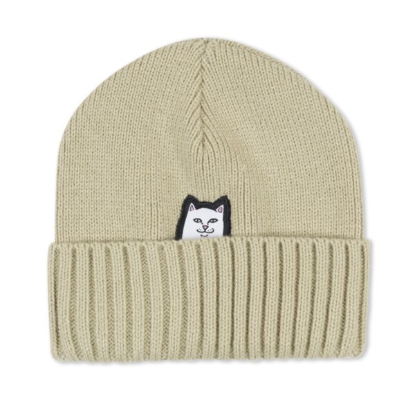 RIPNDIP LORD NERMAL BEANIE LIGHT MOSS