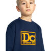 DC CREW SWEATSHIRT Tribute KIDS NAVY