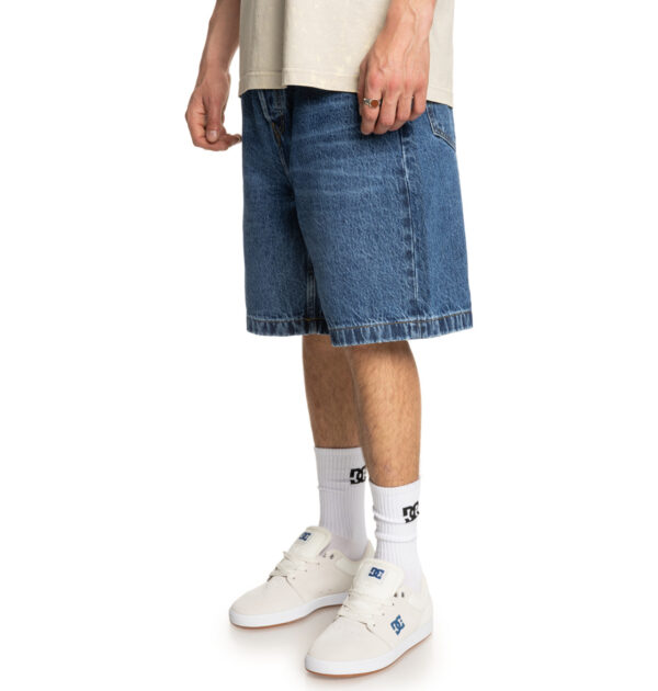 DC SHORT Worker Baggy 19.5" Denim
