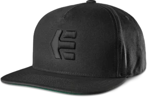 ETNIES ICON SNAPBACK BLK OS