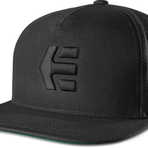 ETNIES ICON SNAPBACK BLK OS