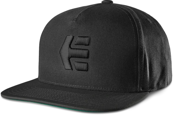 ETNIES ICON SNAPBACK BLK OS