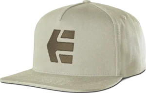 ETNIES ICON SNAPBACK TAN OS