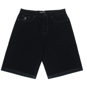 NNSNS BIGGERFOOT SHORT BLACK STONE STRETCH DENIM