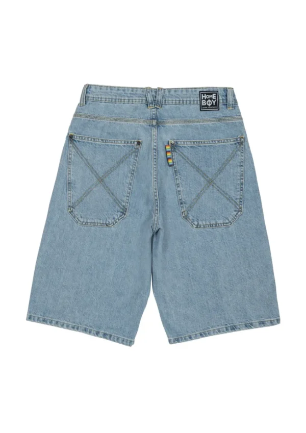 HOME BOY X-TRA BAGGY SHORTS MOON unisex