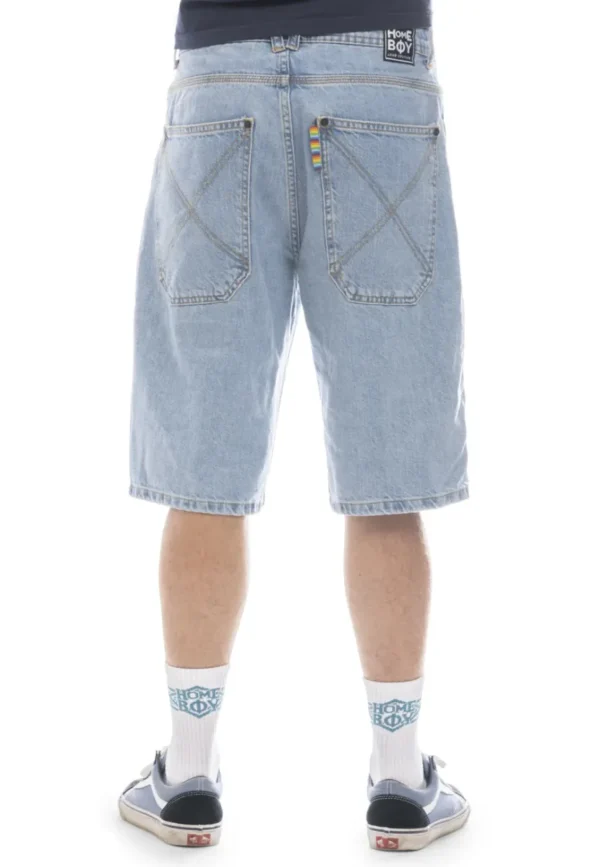 HOME BOY X-TRA BAGGY SHORTS MOON unisex