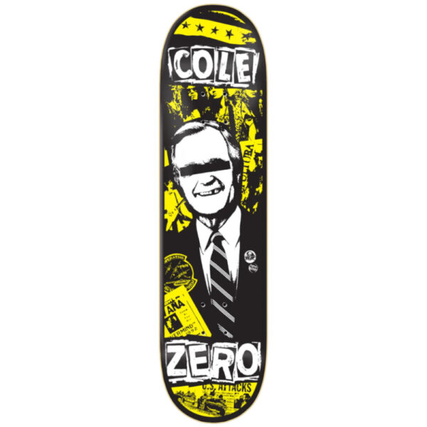 ZERO COLE TEXAS HOLDEM skateboard deck 8,25"
