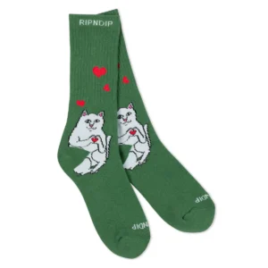 Ripndip NERMAL LOVES SOCKS DUSTY PINE