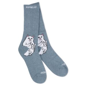 RipndipLORD NERMAL SOCKS CHARCOAL HEATHER Os