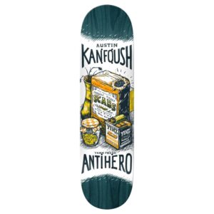 ANTIHERO skateboard DECK FARM FRESH KANFOUSH 8.38